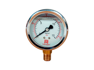 Đồng hồ áp suất có dầu R-instrument Ø100