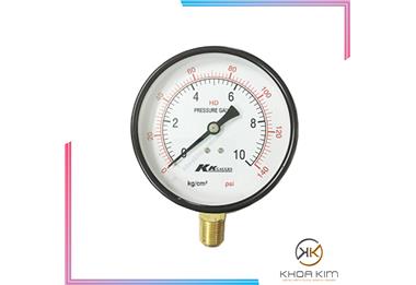 Đồng hồ áp suất không dầu KKgauges Ø63